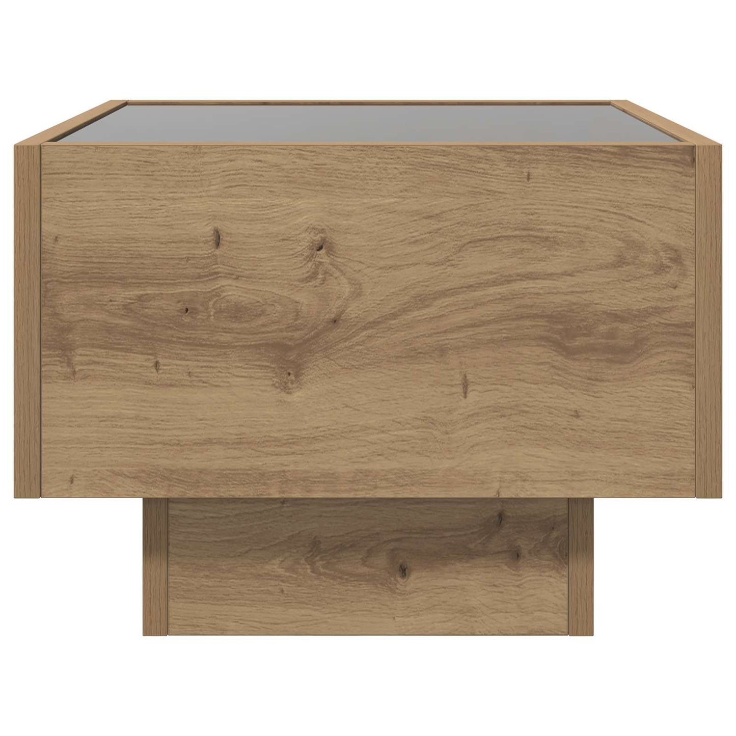 vidaXL Coffee Table Artisan Oak 40 x 40 x 30 cm Engineered wood