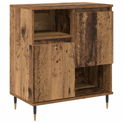 vidaXL Sideboards 2 pcs Old wood