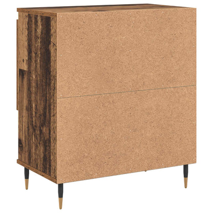 vidaXL Sideboards 2 pcs Old wood