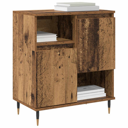 vidaXL Sideboards 2 pcs Old wood