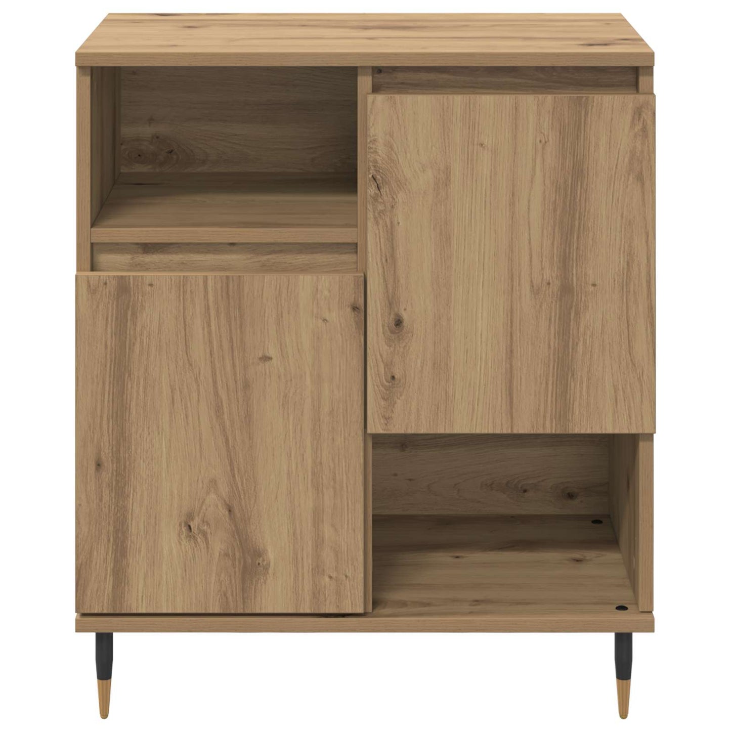 vidaXL Sideboards 2 pcs Artisan oak