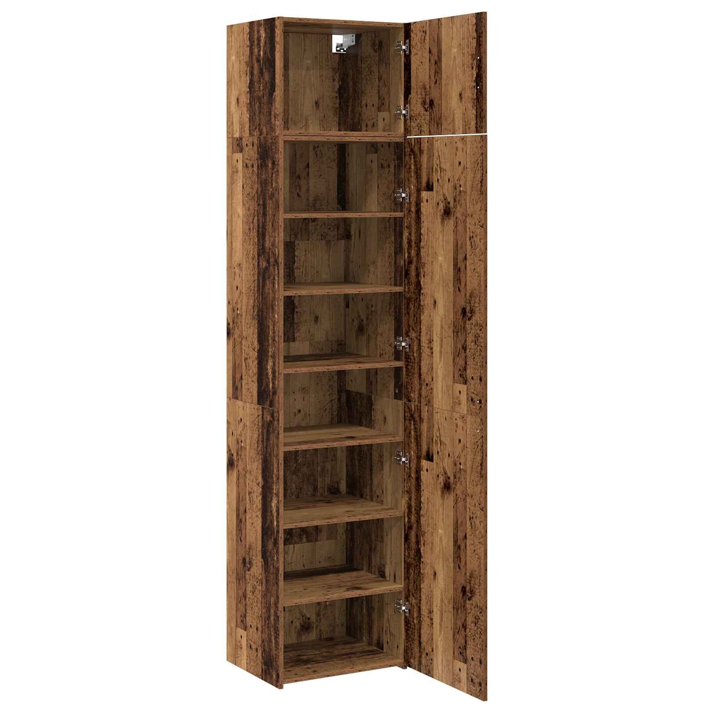 vidaXL Sideboard 2 pcs Old Wood 50 x 41 x225 cm