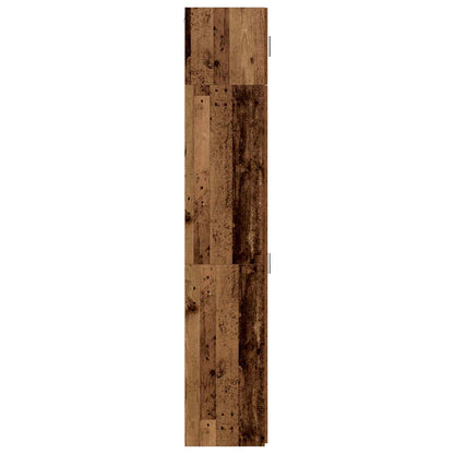 vidaXL Sideboard 2 pcs Old Wood 50 x 41 x225 cm