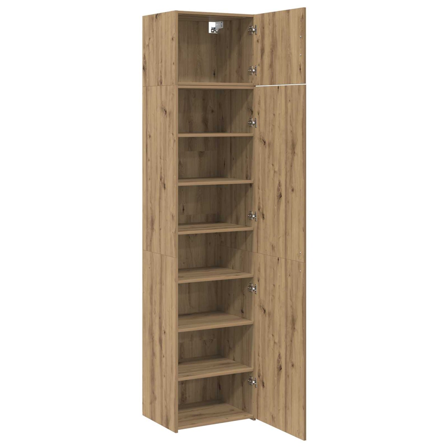 vidaXL Sideboard 2 pcs Artisan Oak 50 x 41 x225 cm