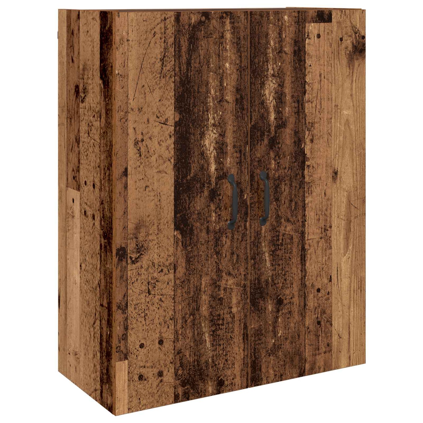 vidaXL Highboard 2 pcs Old wood Engineered Wood