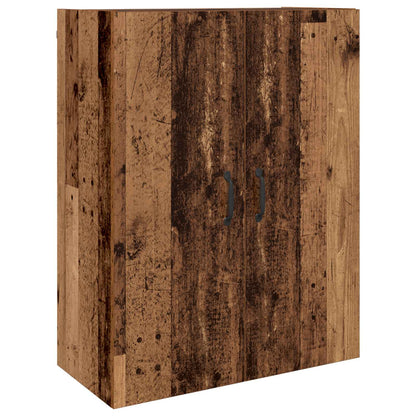 vidaXL Highboard 2 pcs Old wood Engineered Wood