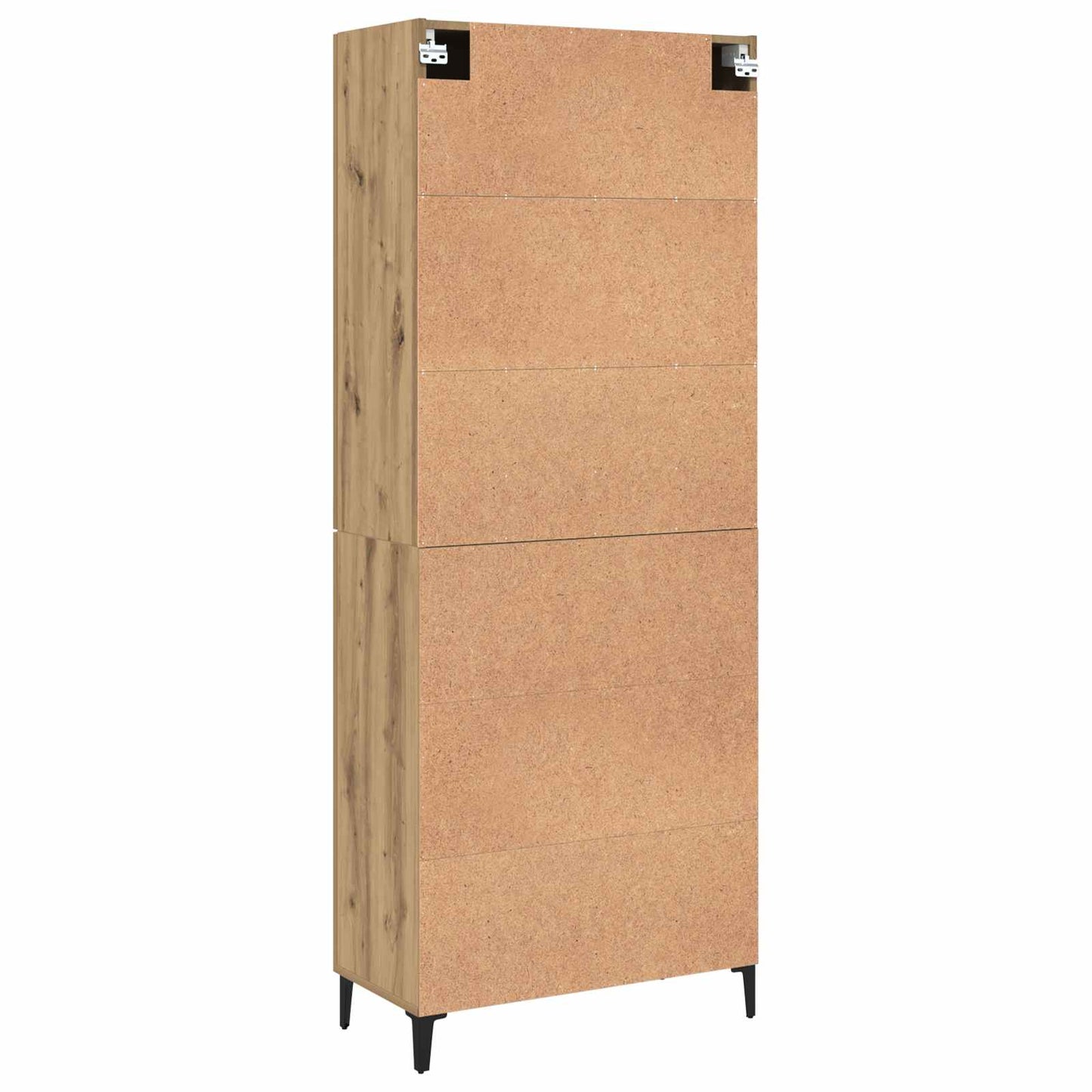 vidaXL Highboard 2 pcs Artisan Oak Engineered Wood