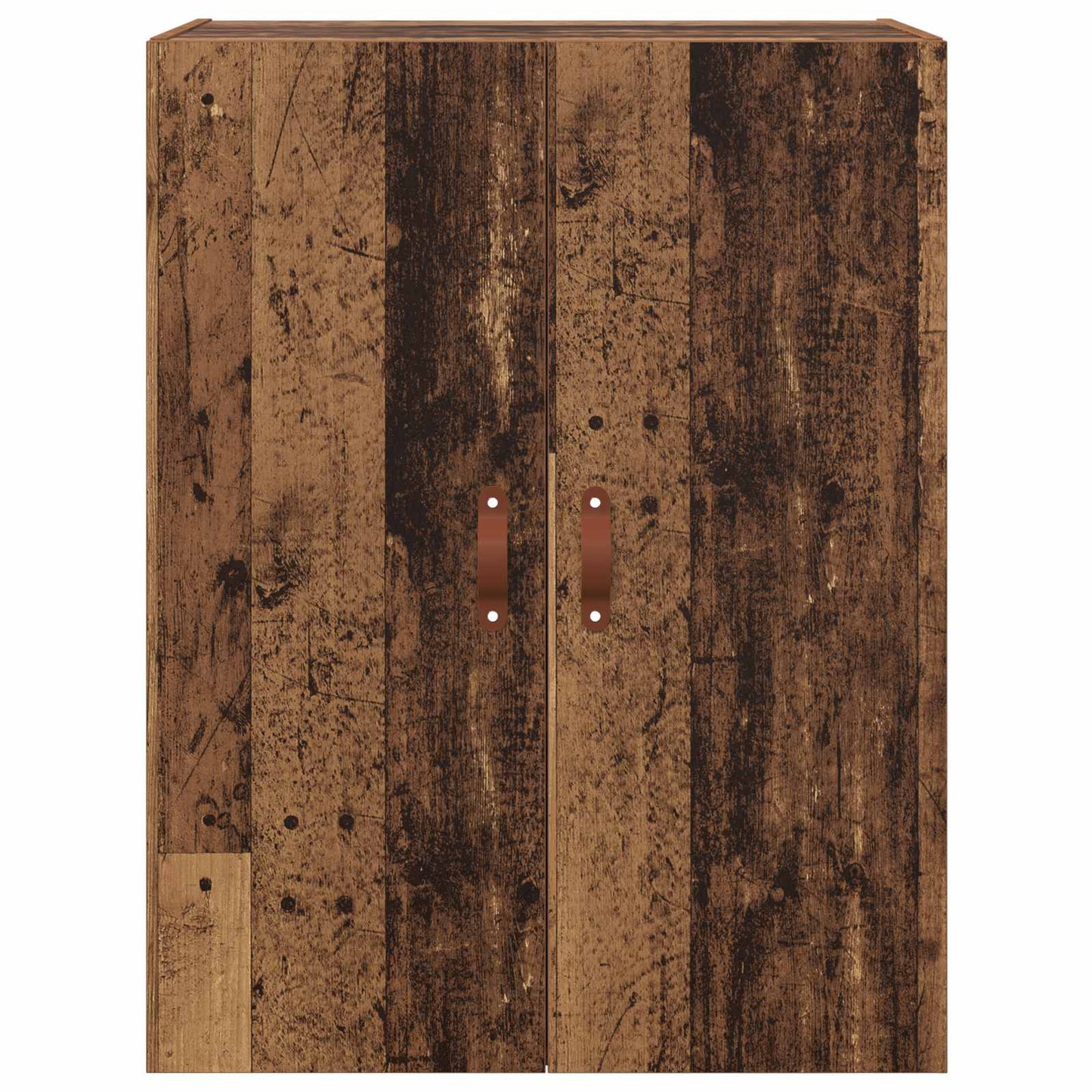 vidaXL Wall-Mounted Cabinet 2 pcs Old Wood 69.5 x 34 x 90 cm