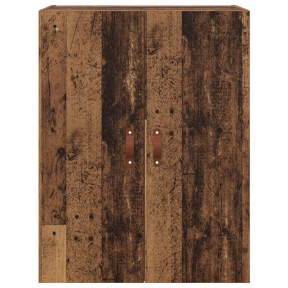 vidaXL Wall-Mounted Cabinet 2 pcs Old Wood 69.5 x 34 x 90 cm