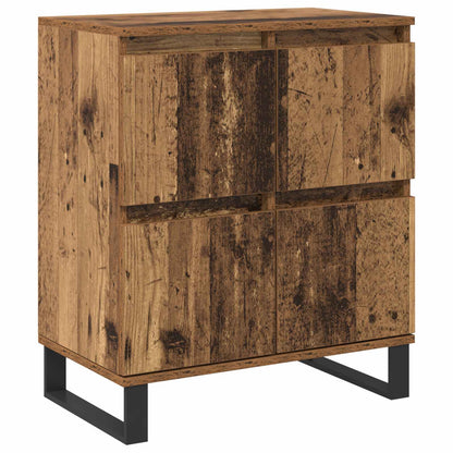 vidaXL Sideboard 3 pcs Old Wood 60 x 35 x 70 cm