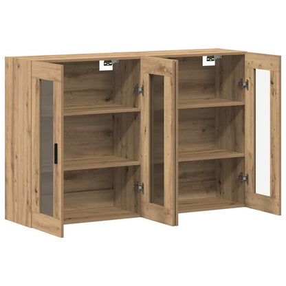 vidaXL Wall Mounted Cabinets 2 pcs Artisan oak 69.5 x 34 x 90 cm