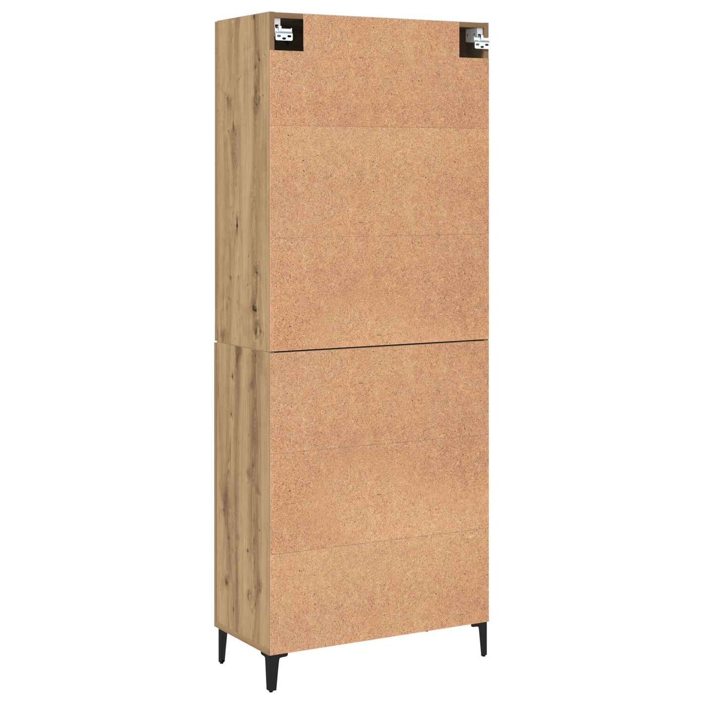vidaXL Highboard 2 pcs Artisan Oak Engineered Wood