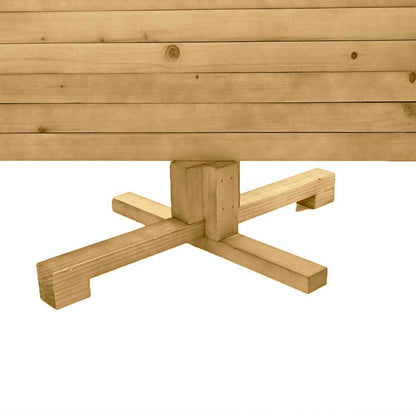 vidaXL Wooden Christmas Tree KOTKA Solid Pine Wood