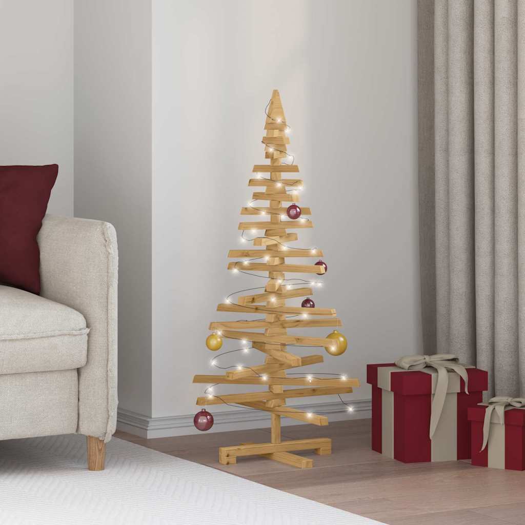 vidaXL Wooden Christmas Tree KOTKA Solid Pine Wood