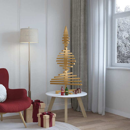 vidaXL Wooden Christmas Tree KOTKA Solid Pine Wood