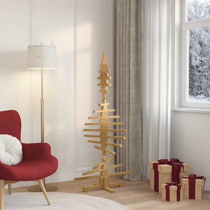 vidaXL Wooden Christmas Tree KOTKA Solid Pine Wood