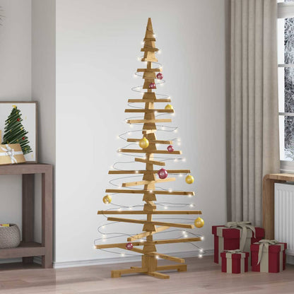 vidaXL Wooden Christmas Tree KOTKA Solid Pine Wood