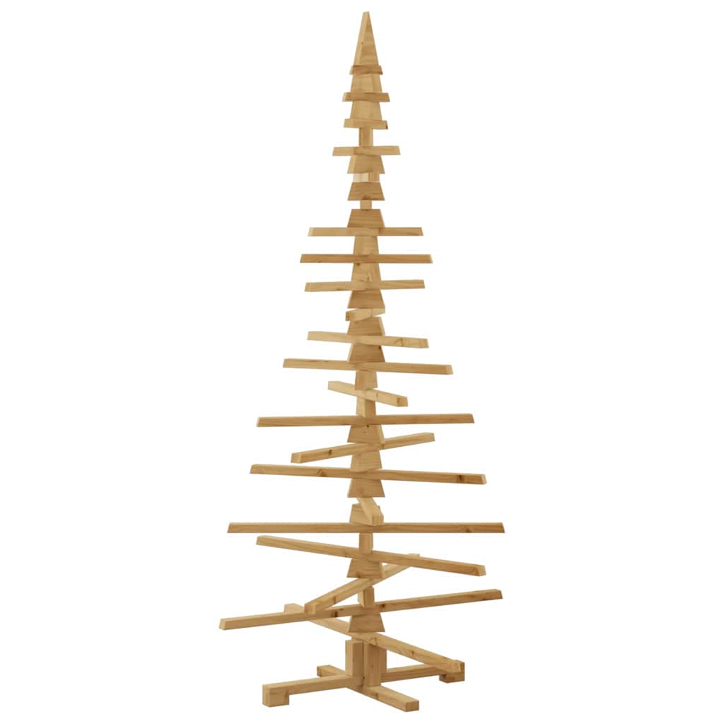 vidaXL Wooden Christmas Tree KOTKA Solid Pine Wood