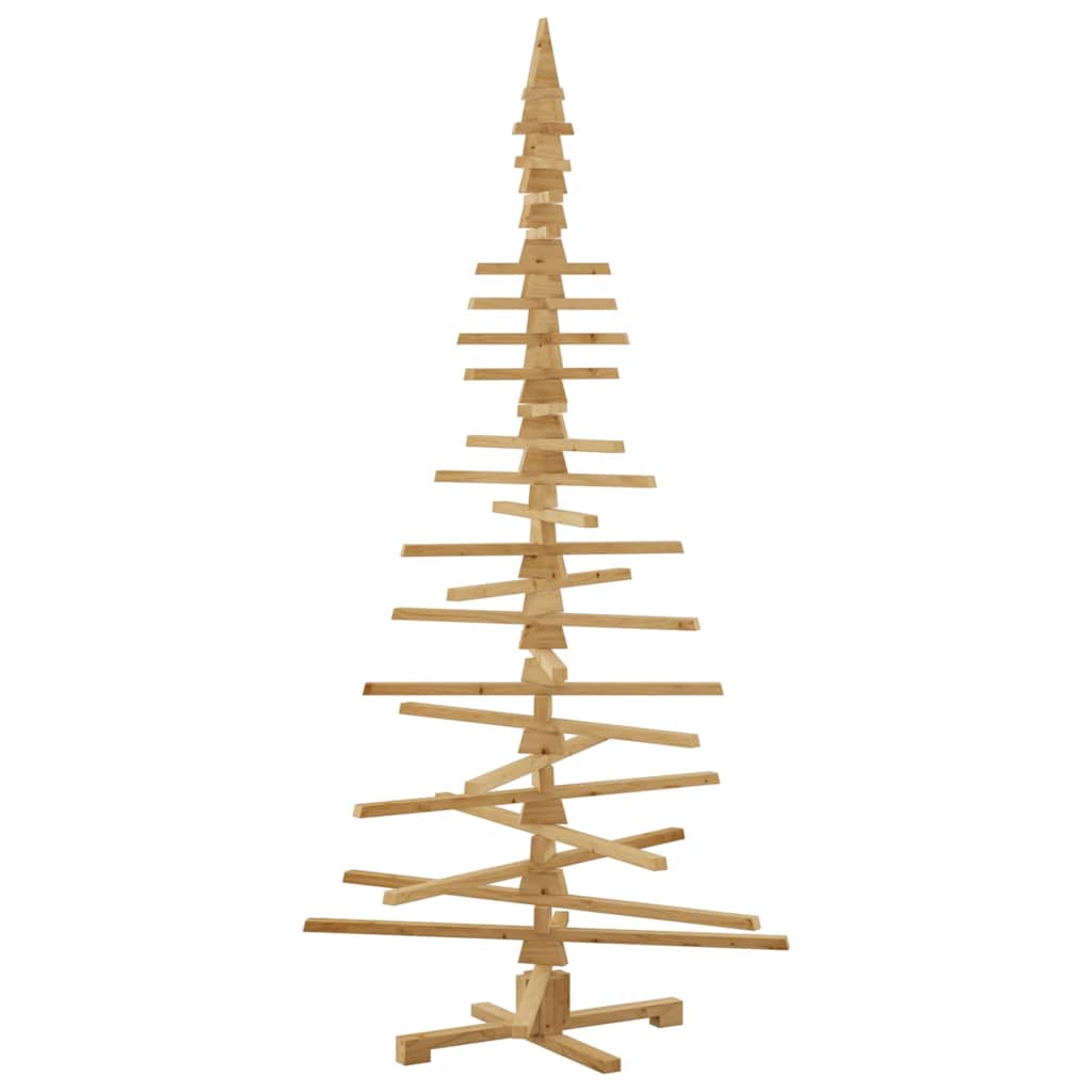 vidaXL Wooden Christmas Tree KOTKA Solid Pine Wood