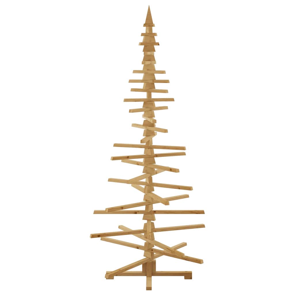 vidaXL Wooden Christmas Tree KOTKA Solid Pine Wood