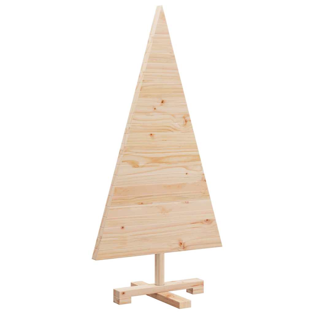 vidaXL Christmas Trees KOTKA 90 cm Solid Pine Wood Natural
