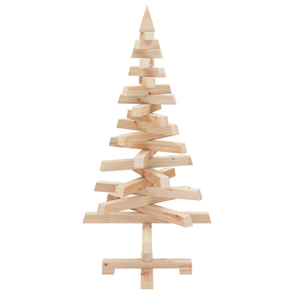 vidaXL Christmas Trees KOTKA 90 cm Solid Pine Wood Natural