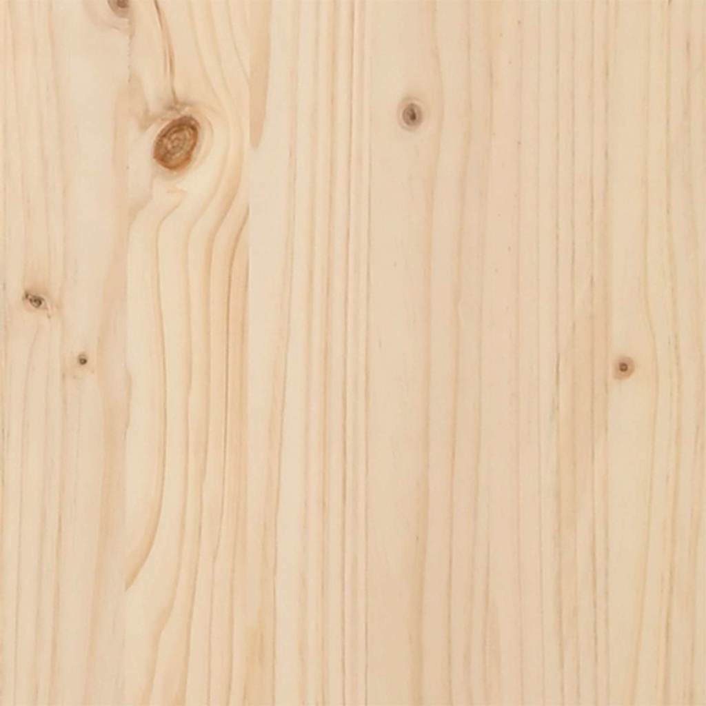 vidaXL Christmas Trees KOTKA 90 cm Solid Pine Wood Natural