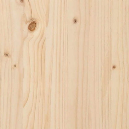vidaXL Christmas Trees KOTKA 90 cm Solid Pine Wood Natural
