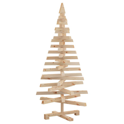 vidaXL Christmas Trees KOTKA 120 cm Solid Pine Wood Natural
