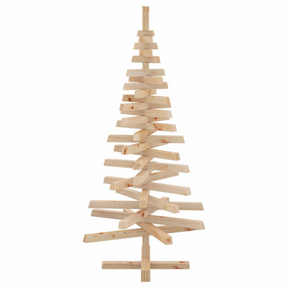 vidaXL Christmas Trees KOTKA 120 cm Solid Pine Wood Natural