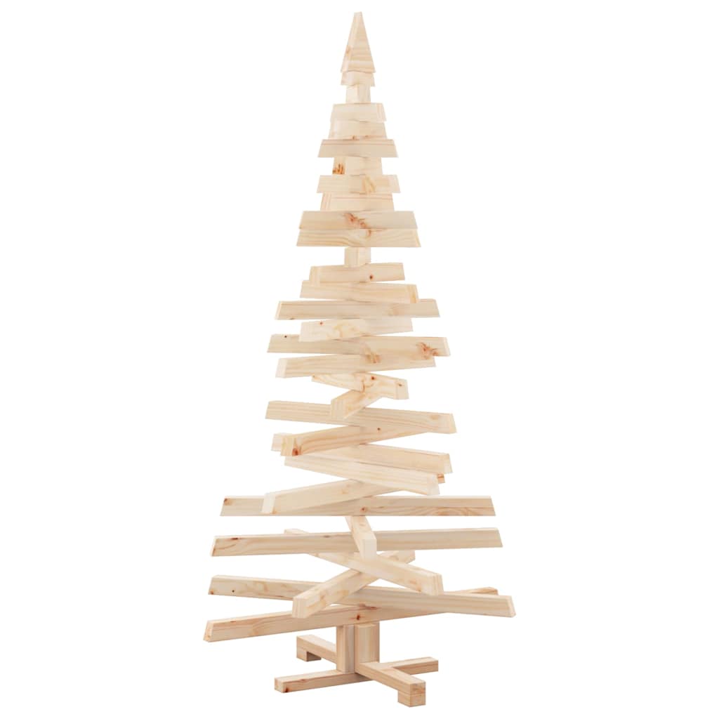 vidaXL Christmas Trees KOTKA 150 cm Solid Pine Wood Natural