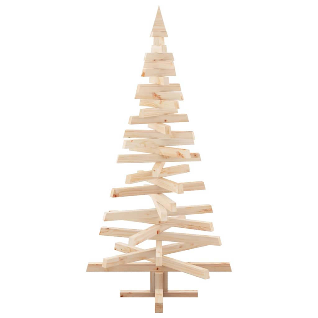 vidaXL Christmas Trees KOTKA 150 cm Solid Pine Wood Natural
