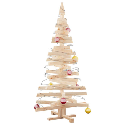 vidaXL Christmas Trees KOTKA 150 cm Solid Pine Wood Natural