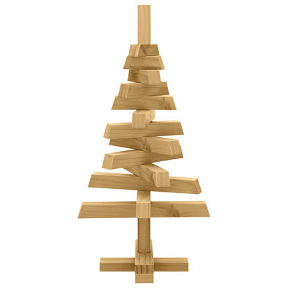 vidaXL Christmas Trees with Stand Brown 60 cm Solid pine wood
