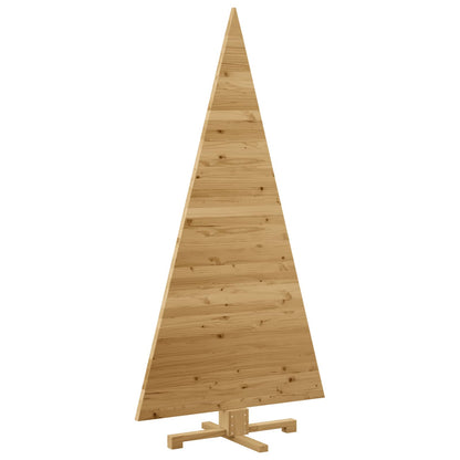 vidaXL Christmas Trees with Stand Brown 180 cm Solid pine wood