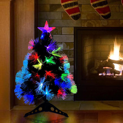 vidaXL Artificial Christmas Tree with 50 LEDs Green 64 cm PVC