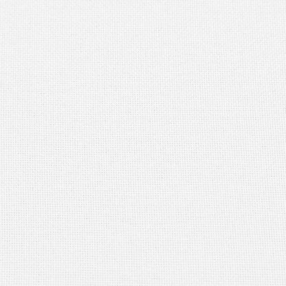 vidaXL Seat Cushions 2 pcs White Ø60 x 21 cm Fabric