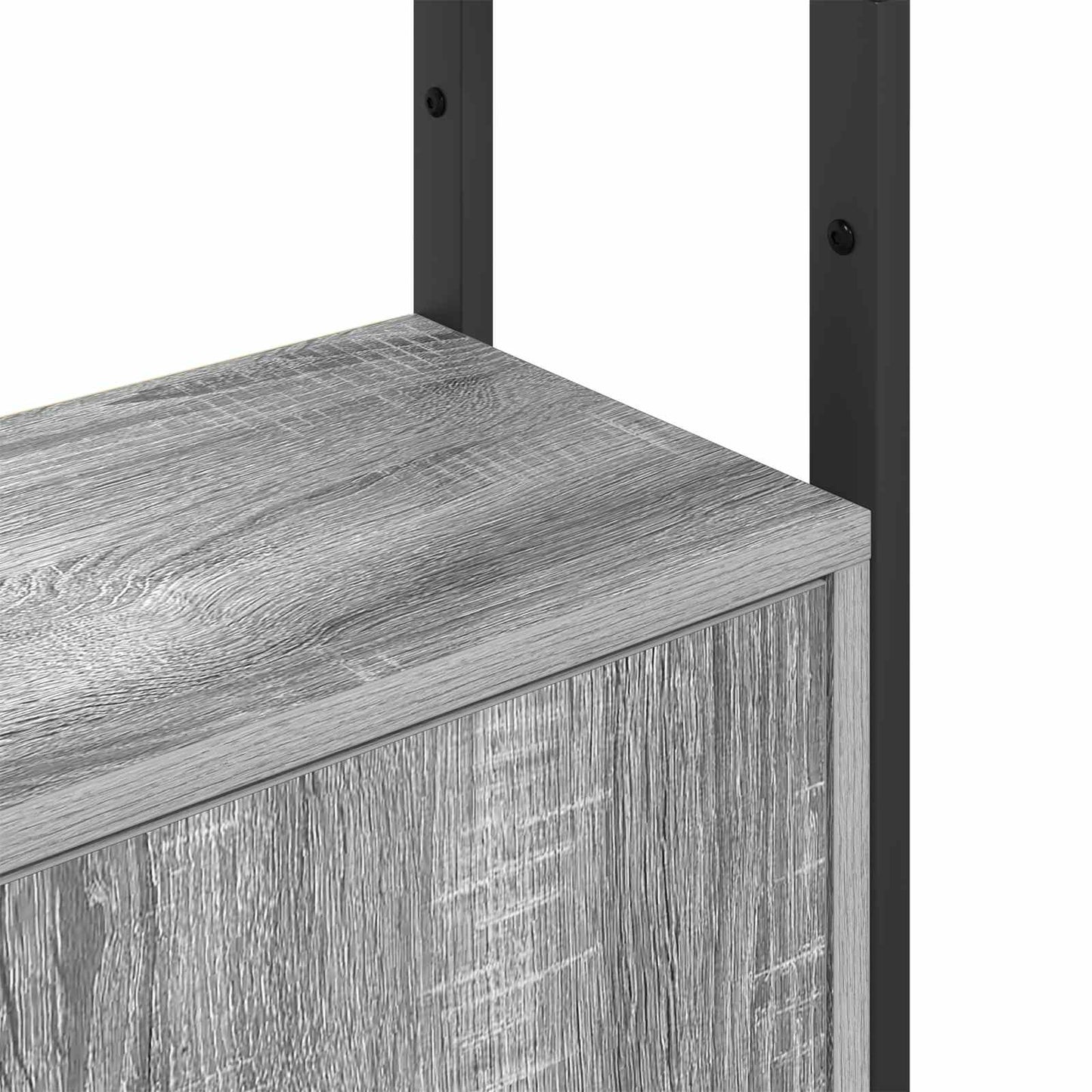 vidaXL Book Cabinet 6-Tier 40 x 24 x 161 cm Engineered Wood