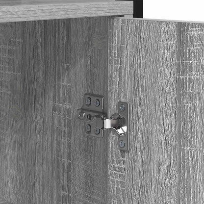 vidaXL Book Cabinet 6-Tier 40 x 24 x 161 cm Engineered Wood