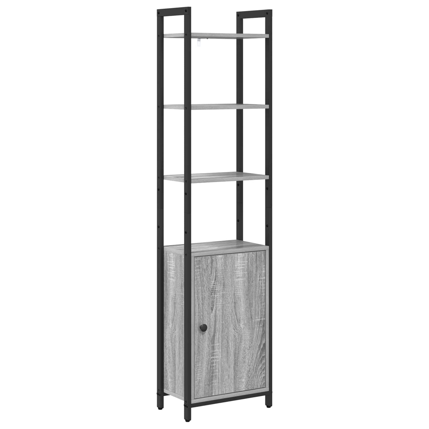 vidaXL Book Cabinet 6-Tier 40 x 24 x 161 cm Engineered Wood