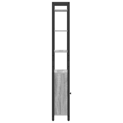 vidaXL Book Cabinet 6-Tier 40 x 24 x 161 cm Engineered Wood