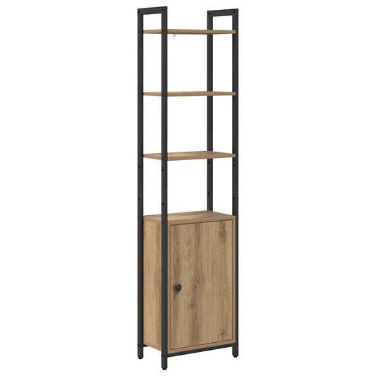vidaXL Book Cabinet 6-Tier 40 x 24 x 161 cm Engineered Wood