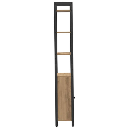 vidaXL Book Cabinet 6-Tier 40 x 24 x 161 cm Engineered Wood