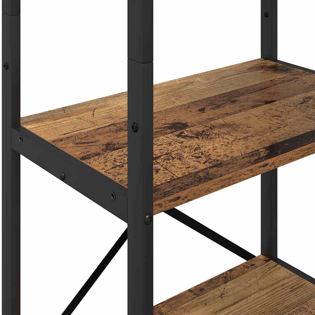 vidaXL Bookshelf Old Wood 56 x 34 x 171 cm Engineered Wood