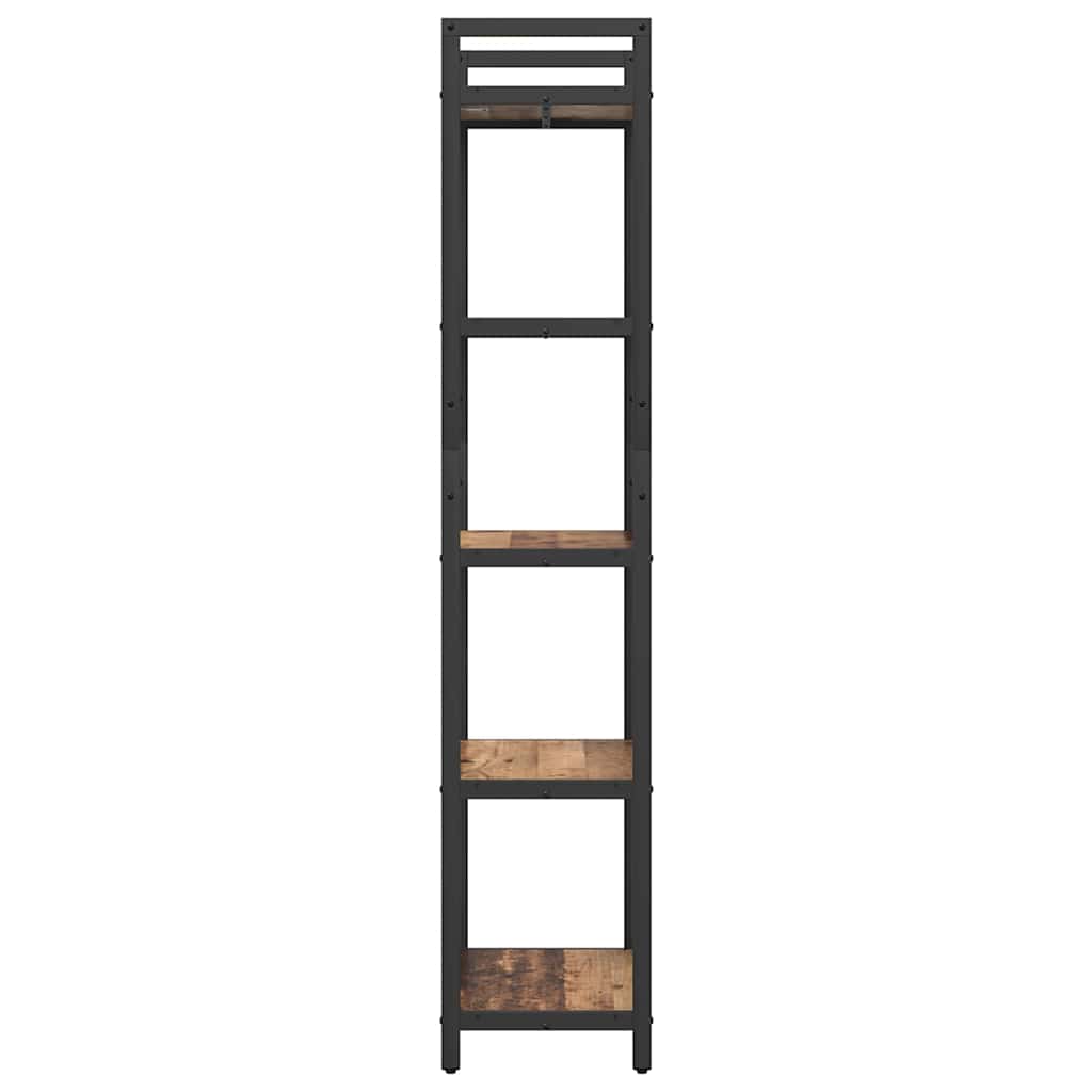 vidaXL Bookshelf Old Wood 56 x 34 x 171 cm Engineered Wood