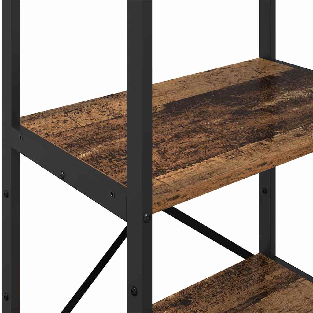 vidaXL Bookshelf Old Wood 56 x 34 x 133.5 cm Engineered Wood