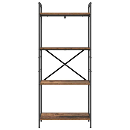 vidaXL Bookshelf Old Wood 56 x 34 x 133.5 cm Engineered Wood