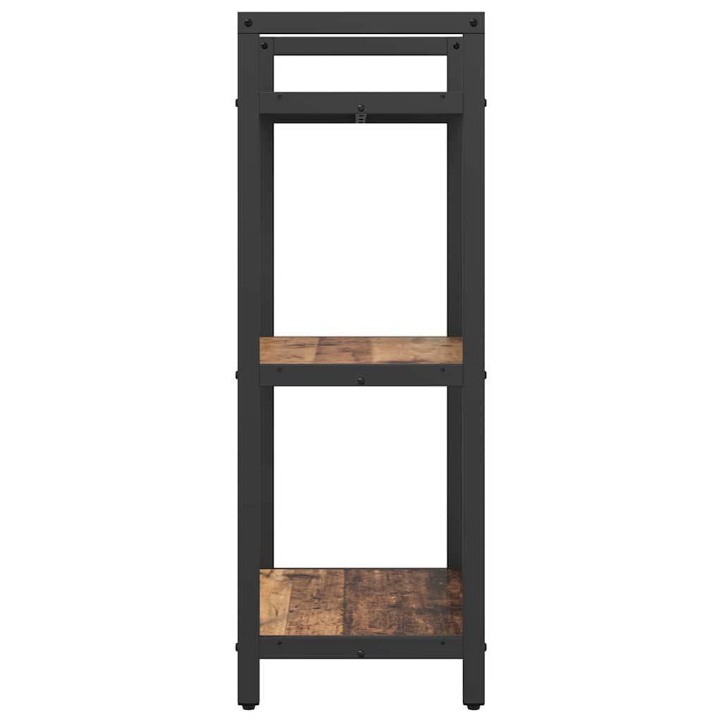 vidaXL Bookshelf Old Wood 56 x 34 x 96 cm Engineered Wood