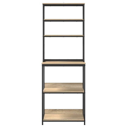 vidaXL Kitchen Shelf 5-Tier 60 x 40 x 168 cm Engineered Wood
