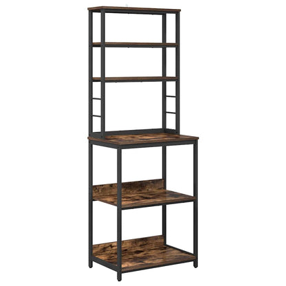 vidaXL Kitchen Shelf 5-Tier 60 x 40 x 168 cm Engineered Wood